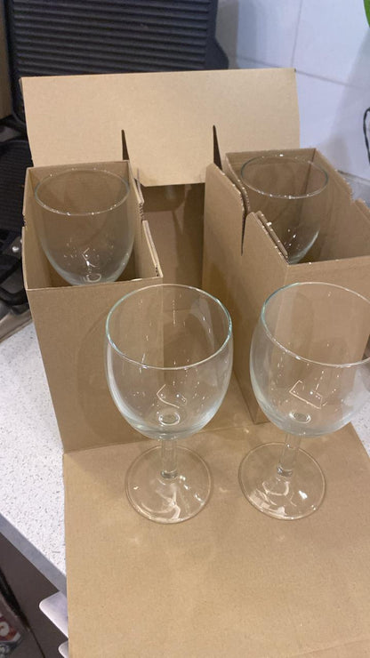 Crystal Glasses - 10 Pieces Set