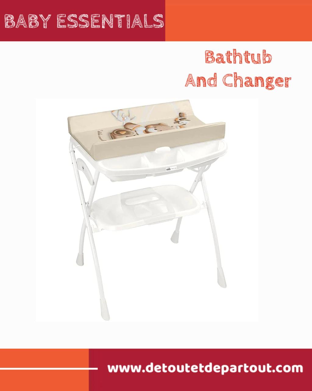 Bathtub and Changer