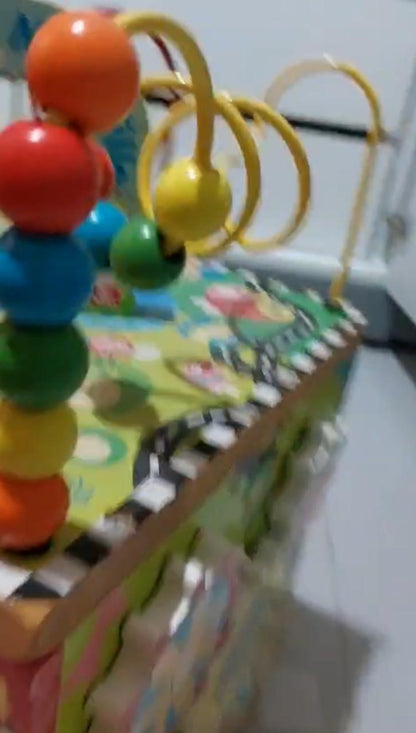 Wooden Activity Cube