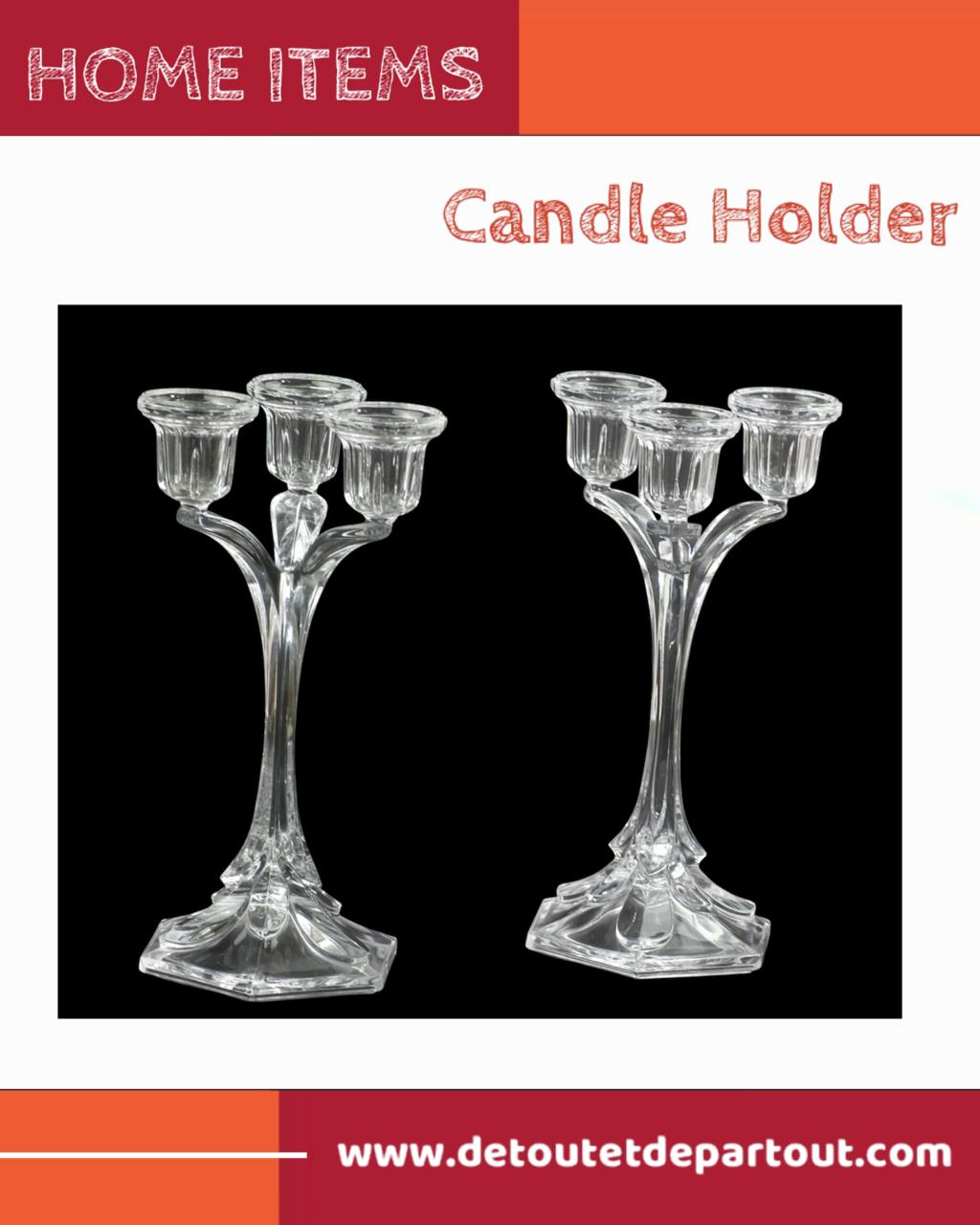 Crystal - Candle Holder