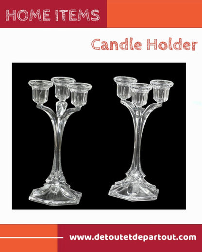 Crystal - Candle Holder