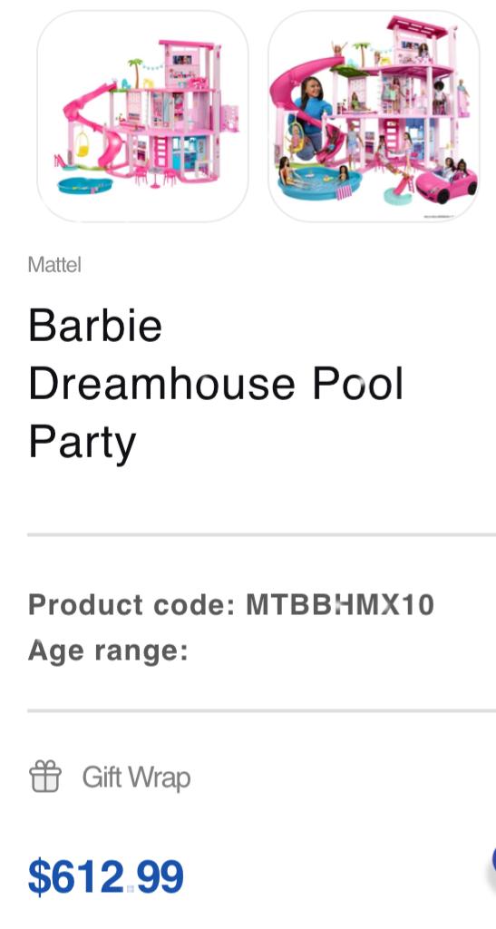 Doll House - Barbie Original New