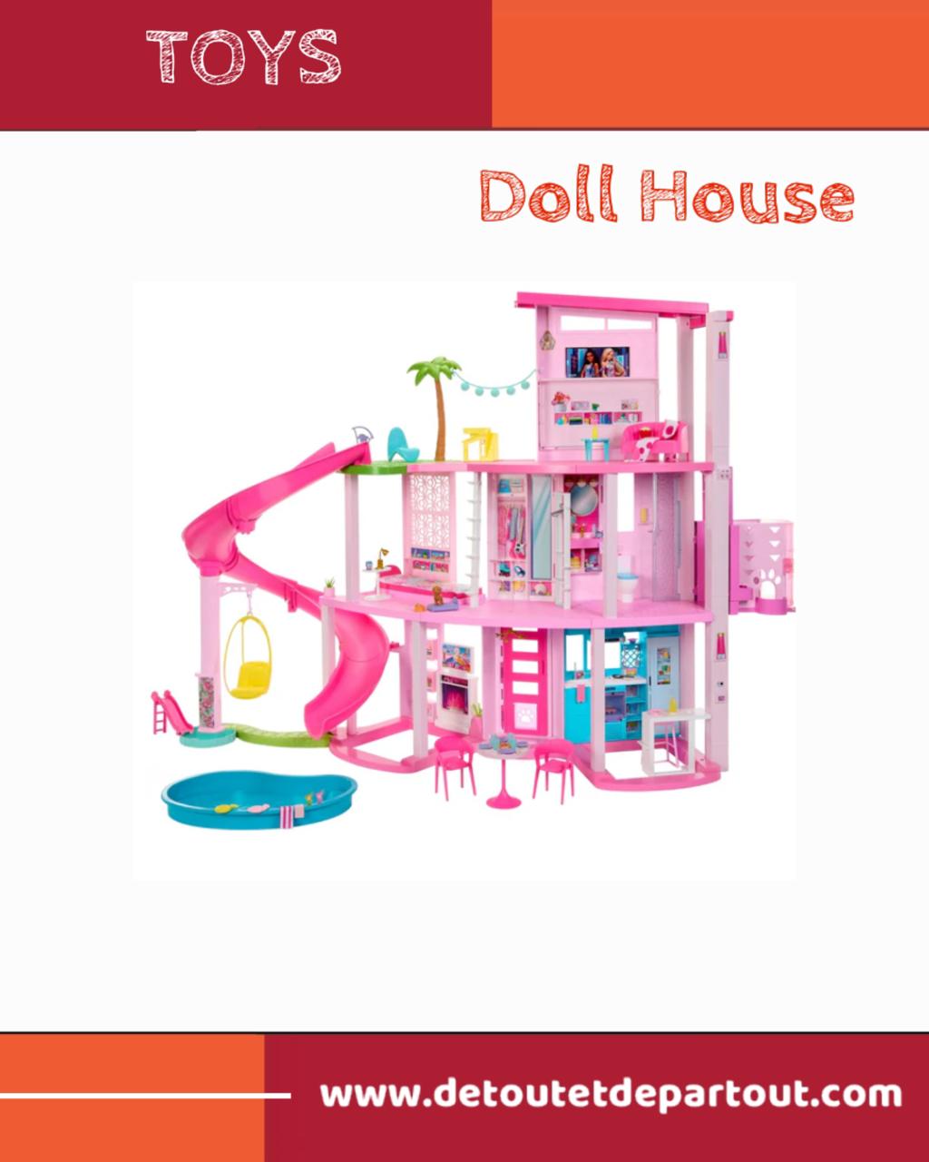 Doll House - Barbie Original New