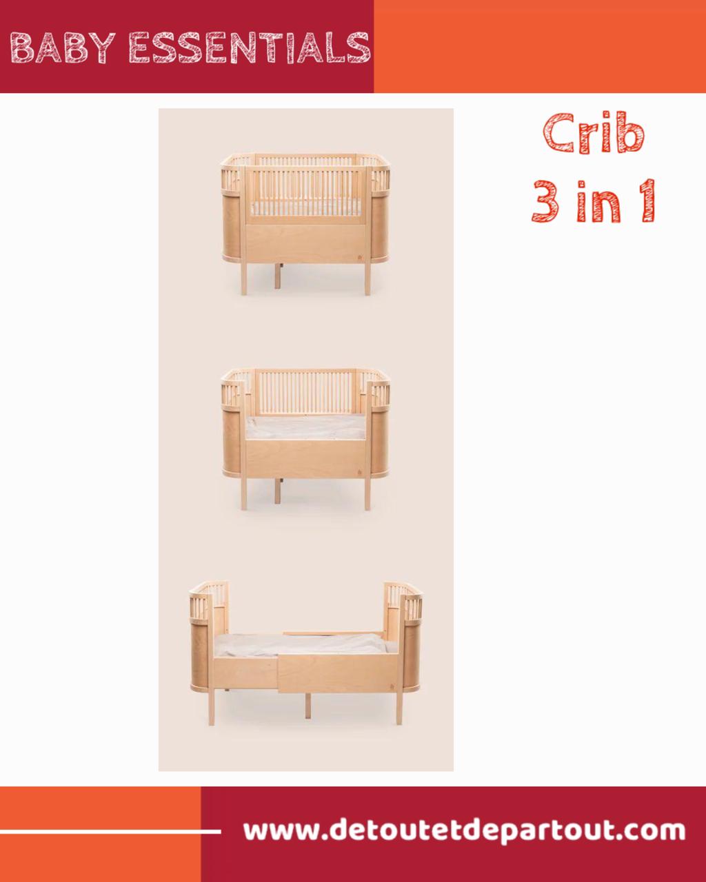 Crib - 3 in 1