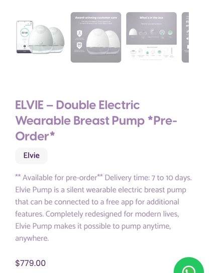 Wearable Double Pump - Elvie