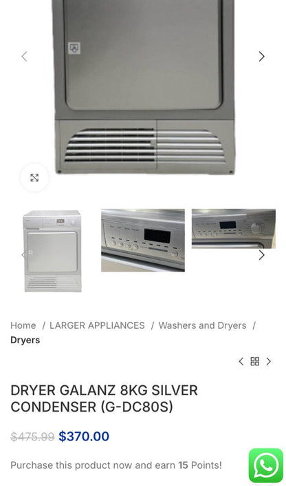 Dryer - Condenser