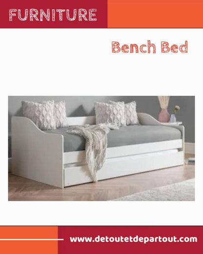 Bench Bed with Mattress