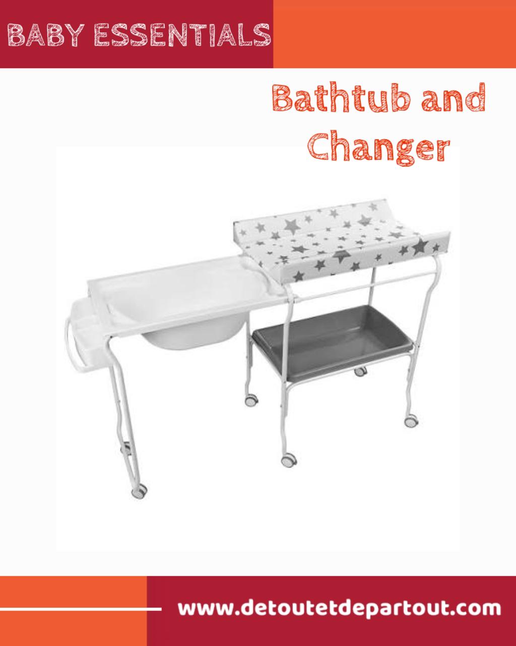 Bathtub and Changer