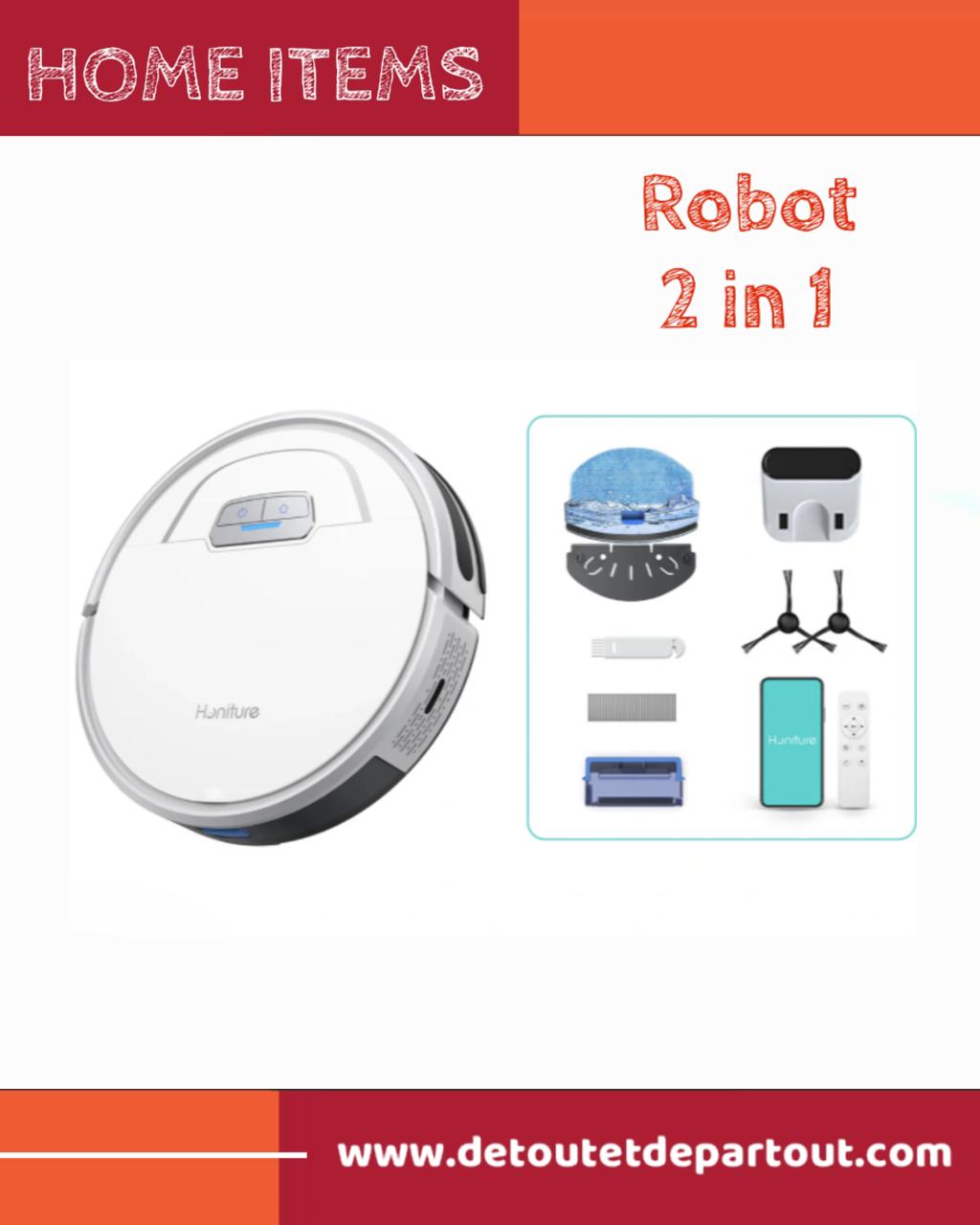 Robot Vacuum and Mop - New