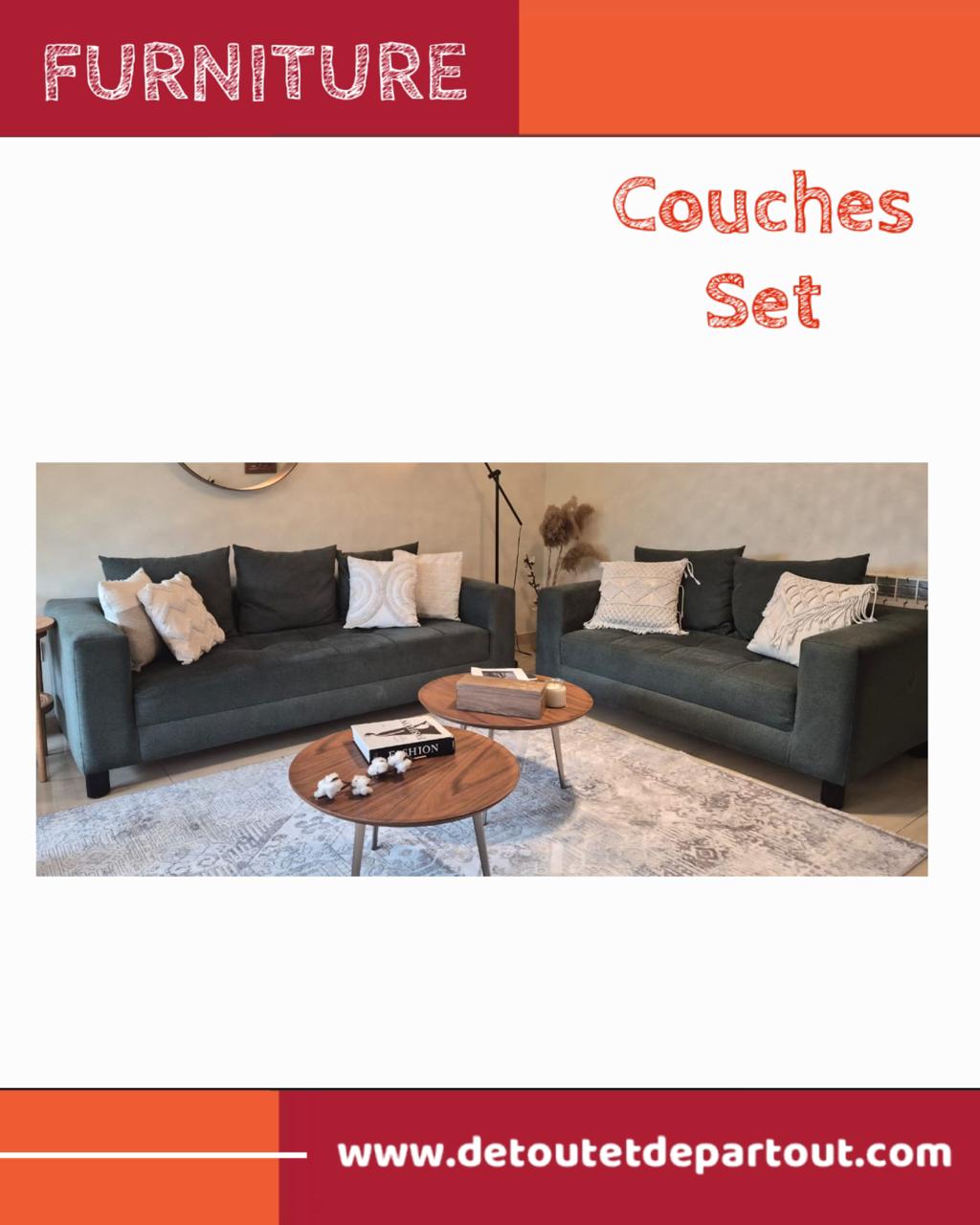 Couches Set - Living Room