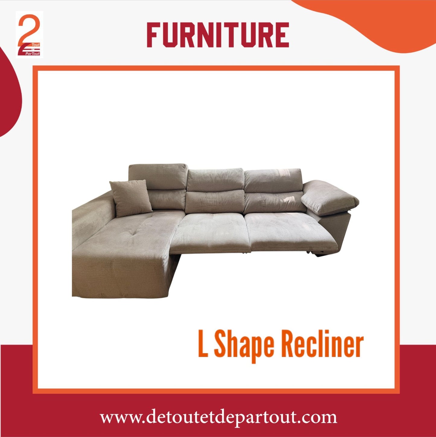 L Shape - Recliner