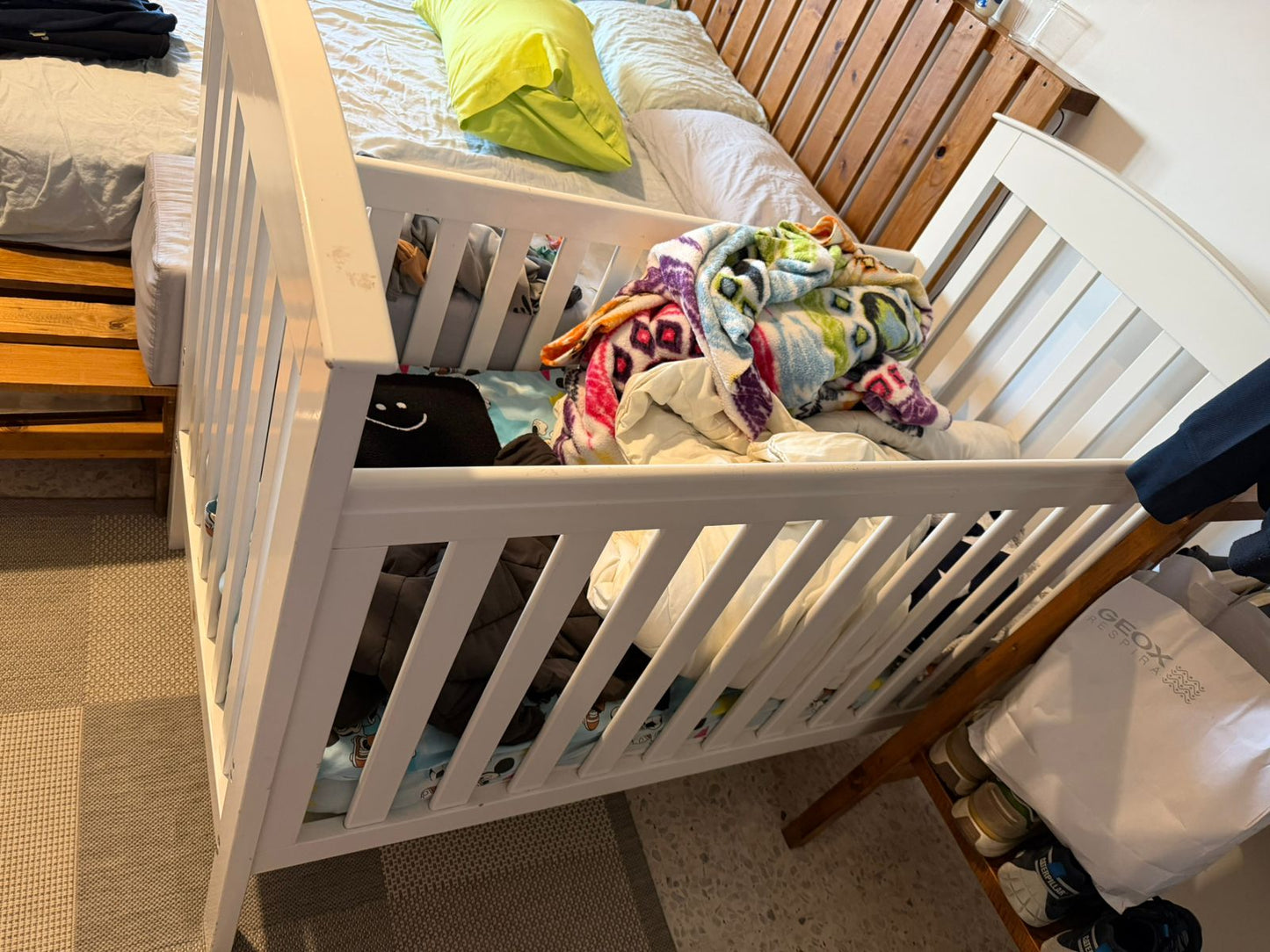 Crib and Changer