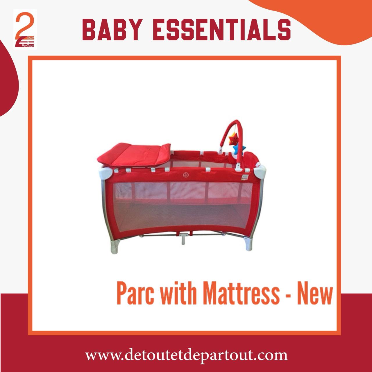 Parc with Mattress - New