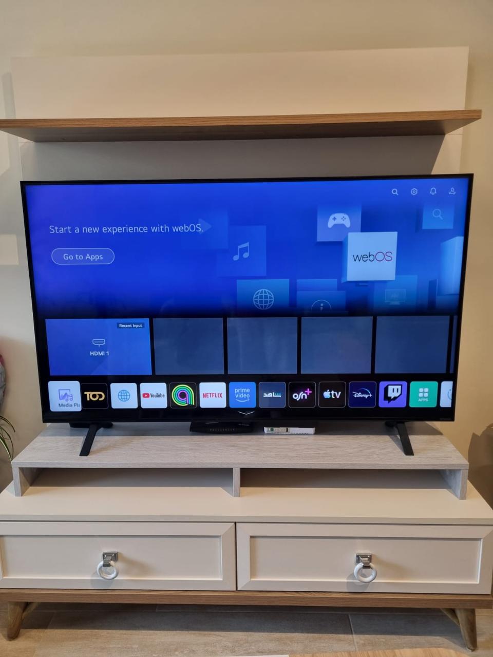 Tv Unit and Center and Side Tables