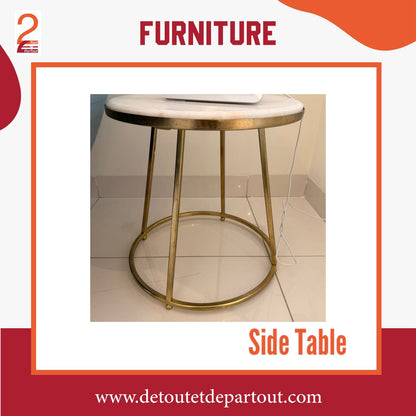 Side Table - Marble