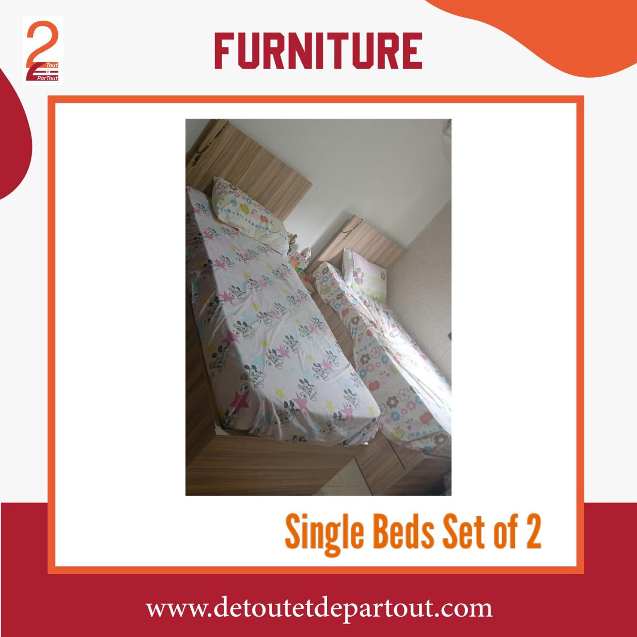 Bedroom - Single Beds x2