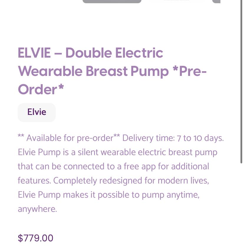 Wearable Pump - Elvie