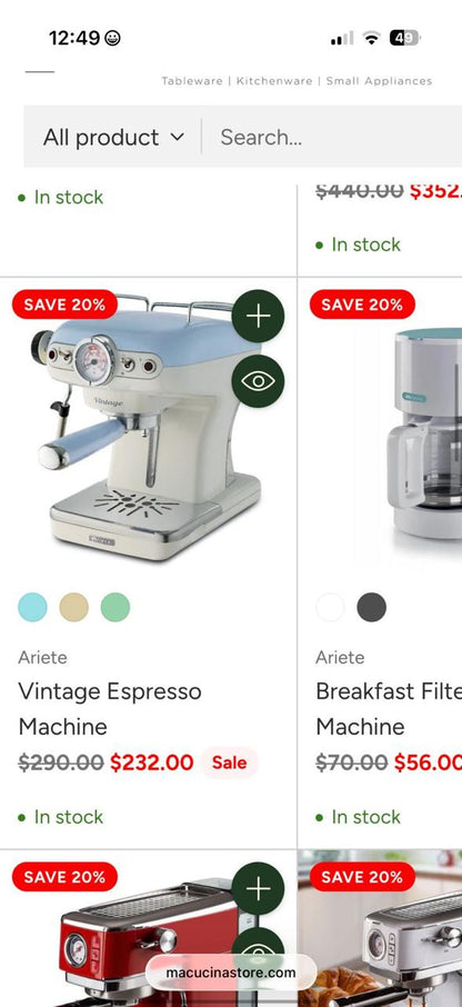 Coffee Maker - Ariete