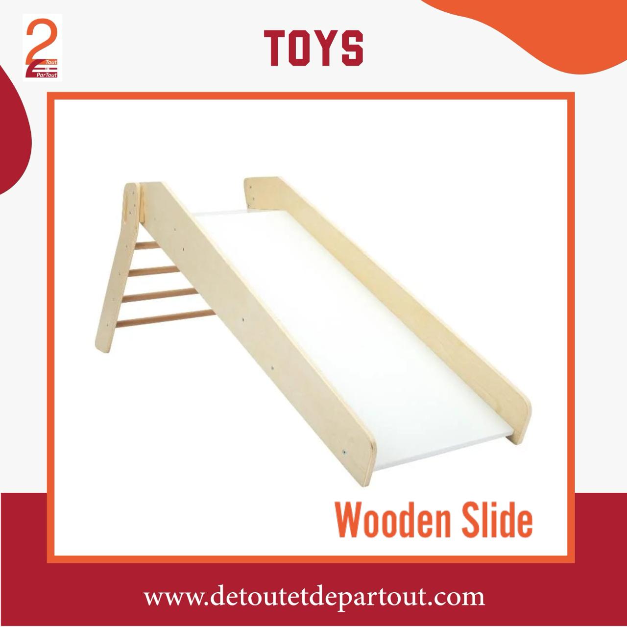 Wooden Slide - New