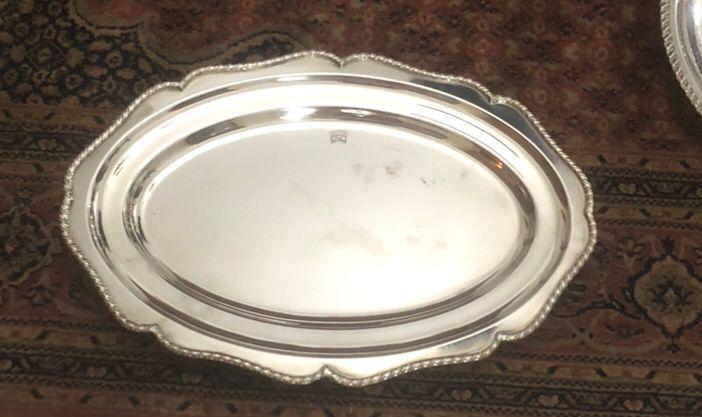 Silver Trays - Set of 3