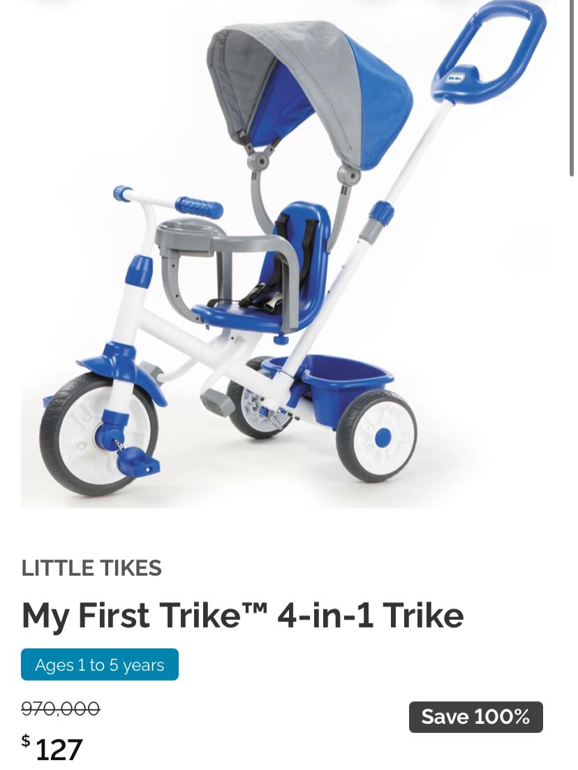 Tricycle 3 in 1