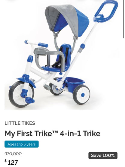 Tricycle 3 in 1
