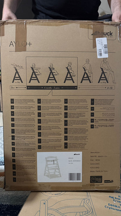 Wooden High Chair - New