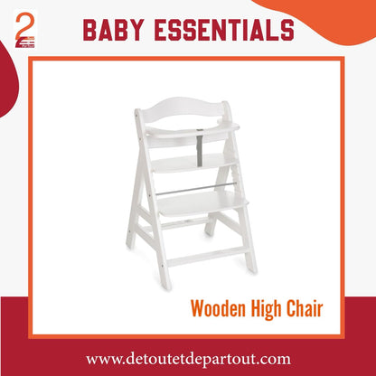 Wooden High Chair - New