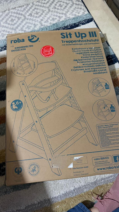 Wooden High Chair - New