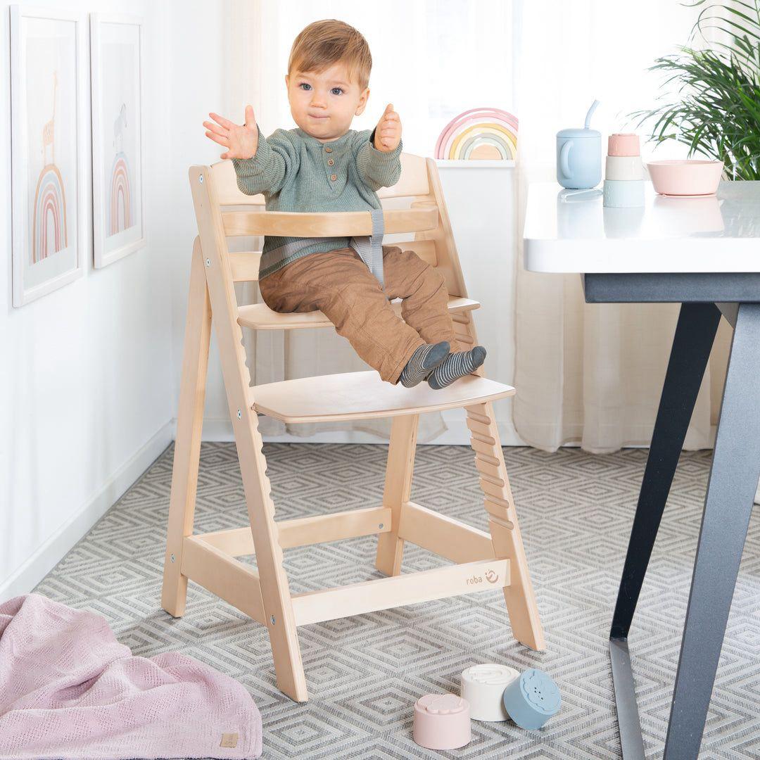 Wooden High Chair - New