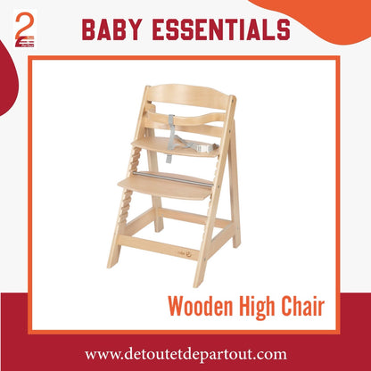 Wooden High Chair - New