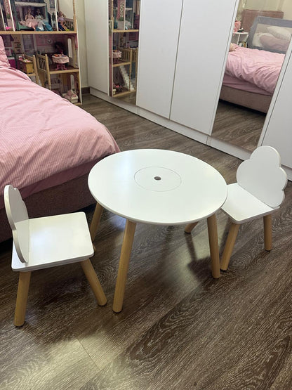 Wooden Table & Chairs