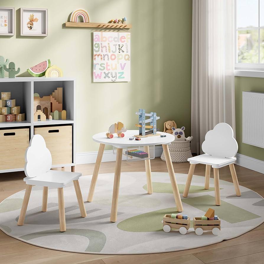Wooden Table & Chairs