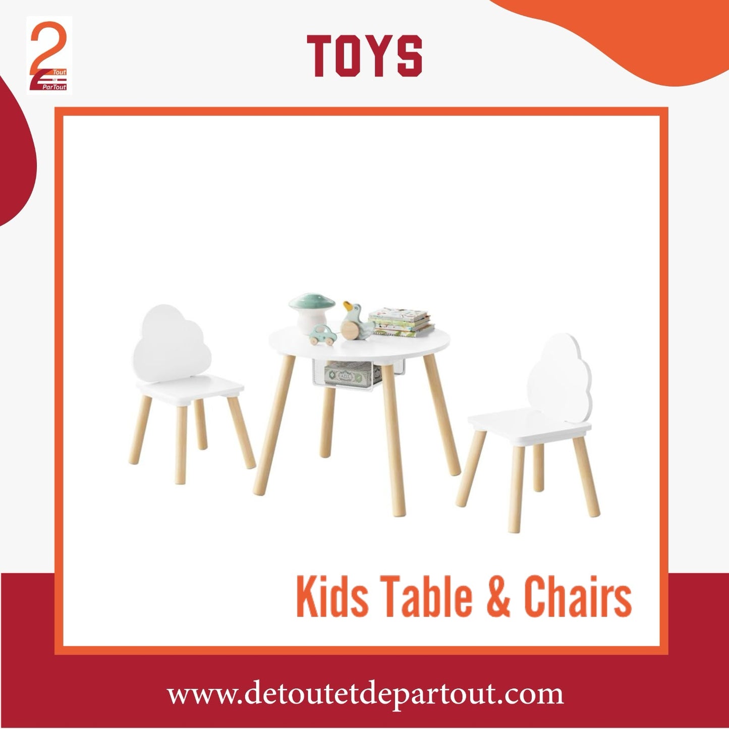 Wooden Table & Chairs