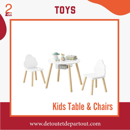 Wooden Table & Chairs