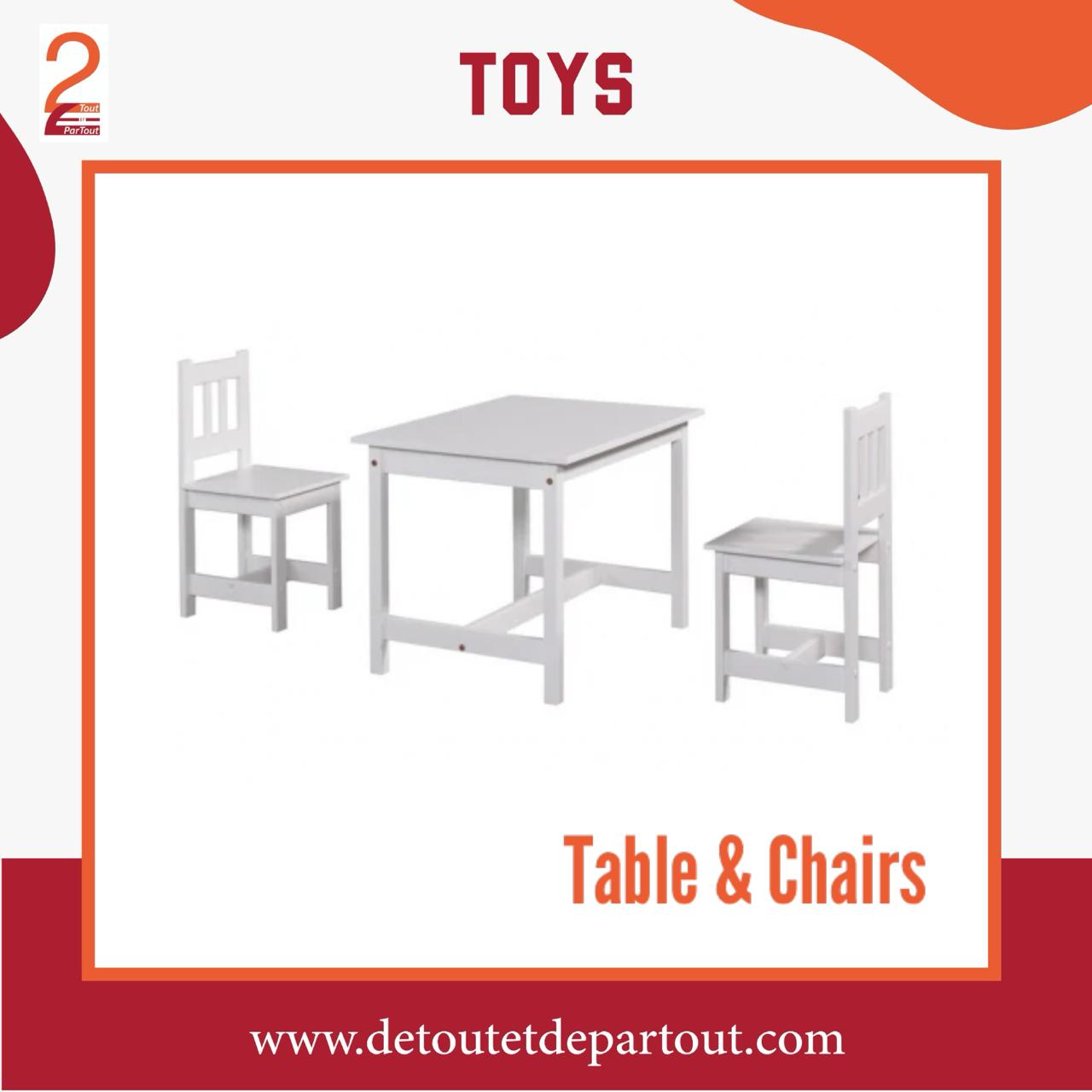 Kids Table and Chairs
