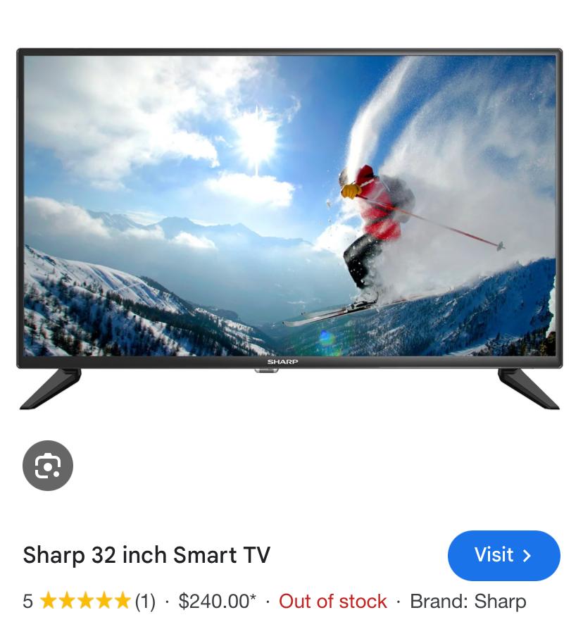 Smart Tv - 32 Inches New