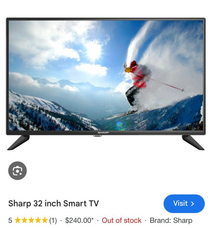 Smart Tv - 32 Inches New