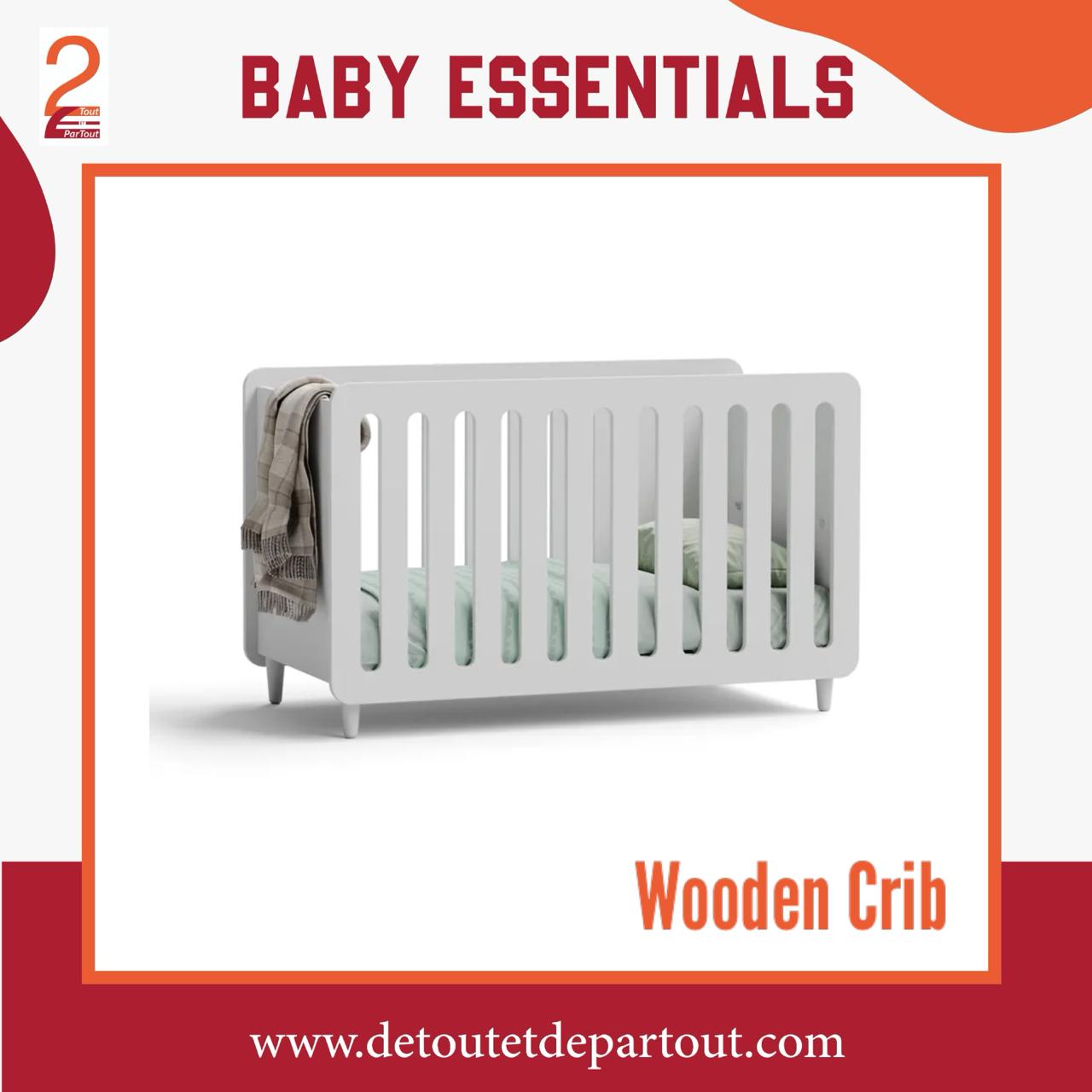 Wooden Crib