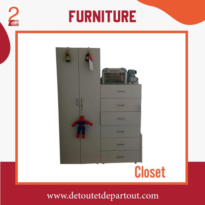 Closet Unit - 2 Pieces