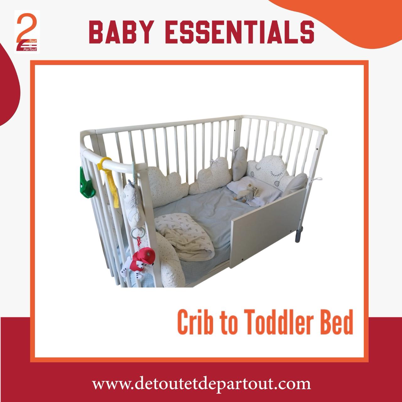 Crib - Toddler Bed