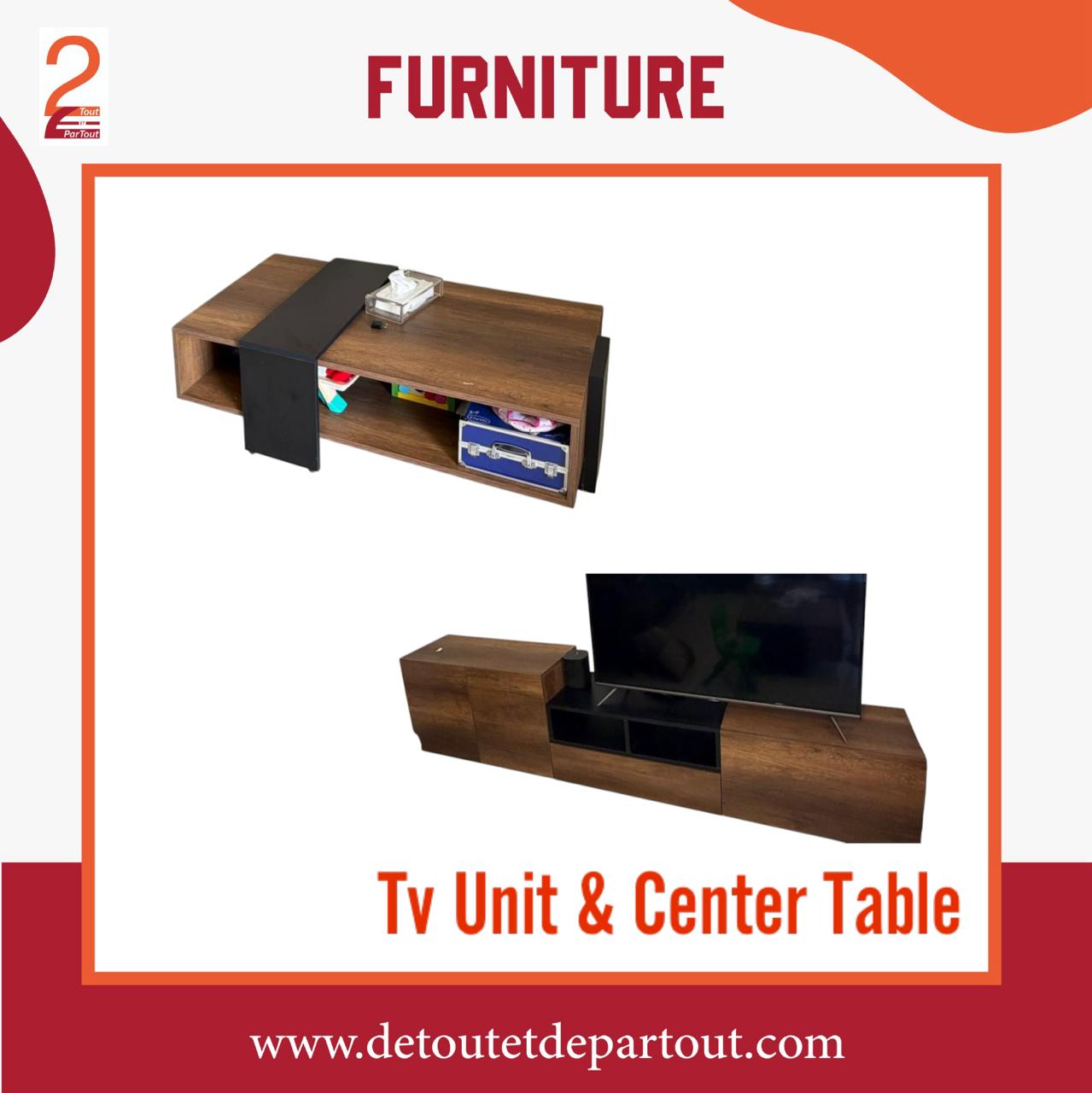 Table & Tv Unit