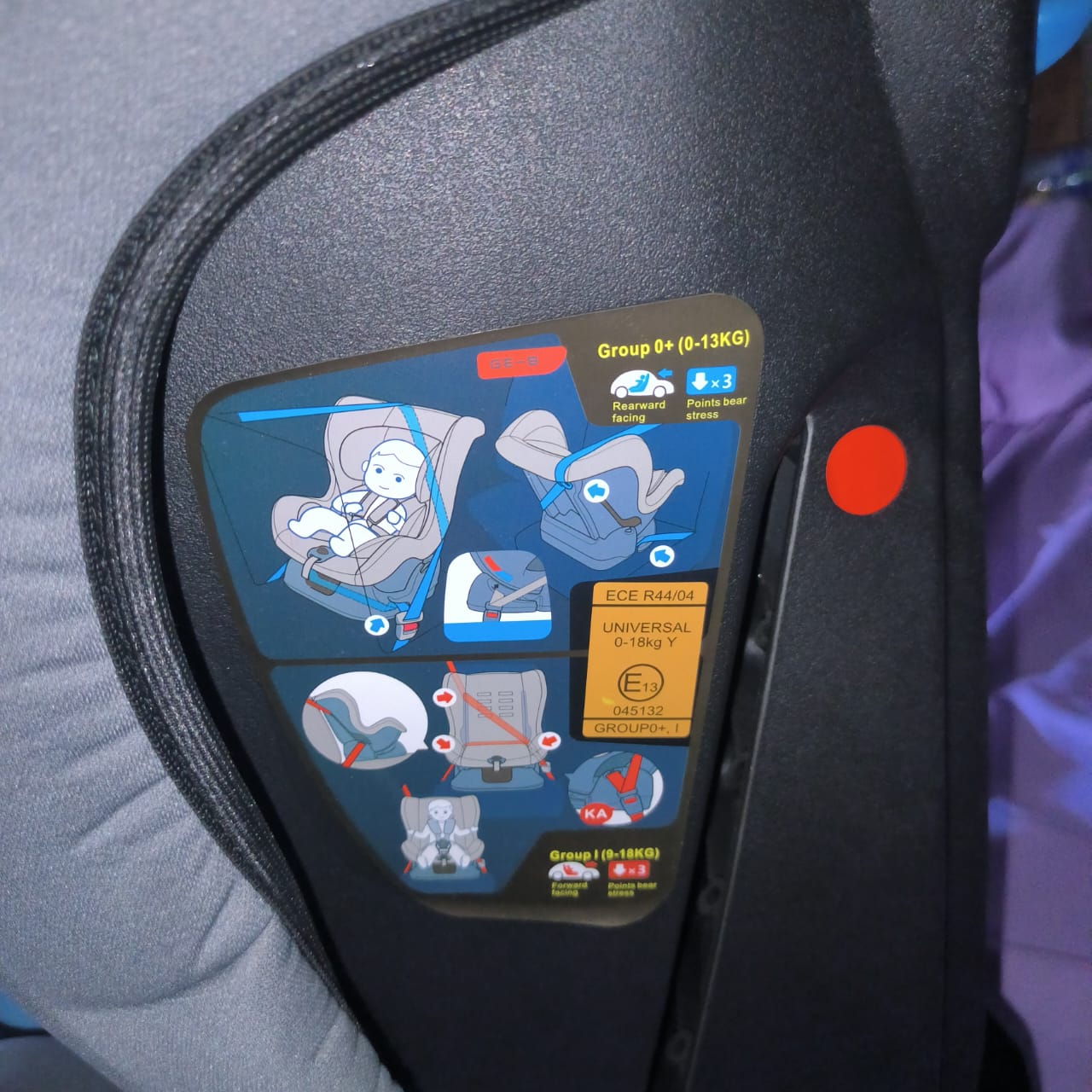 Car Seat - Stage 1/2
