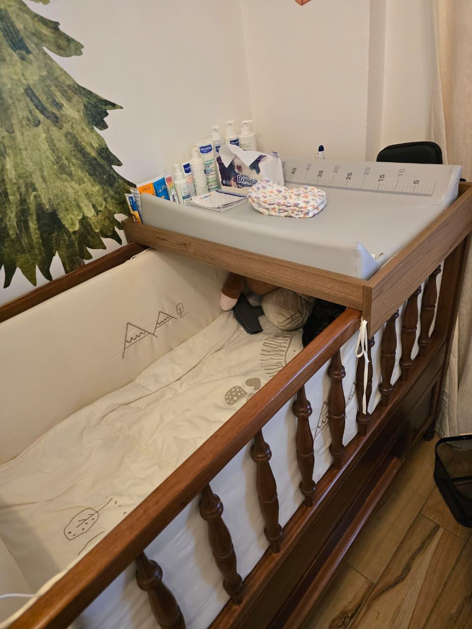 Wooden Crib