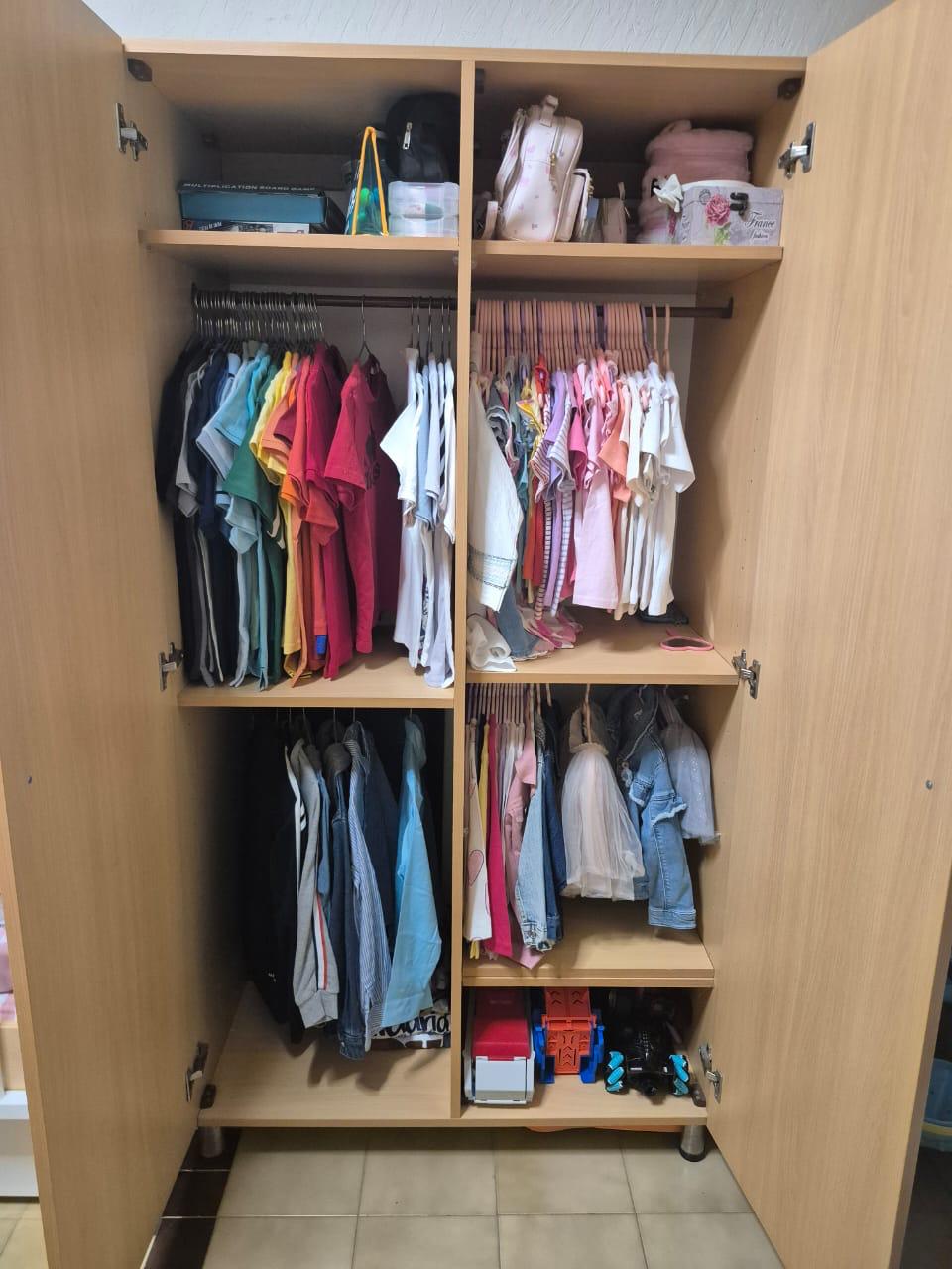Crib and Closet