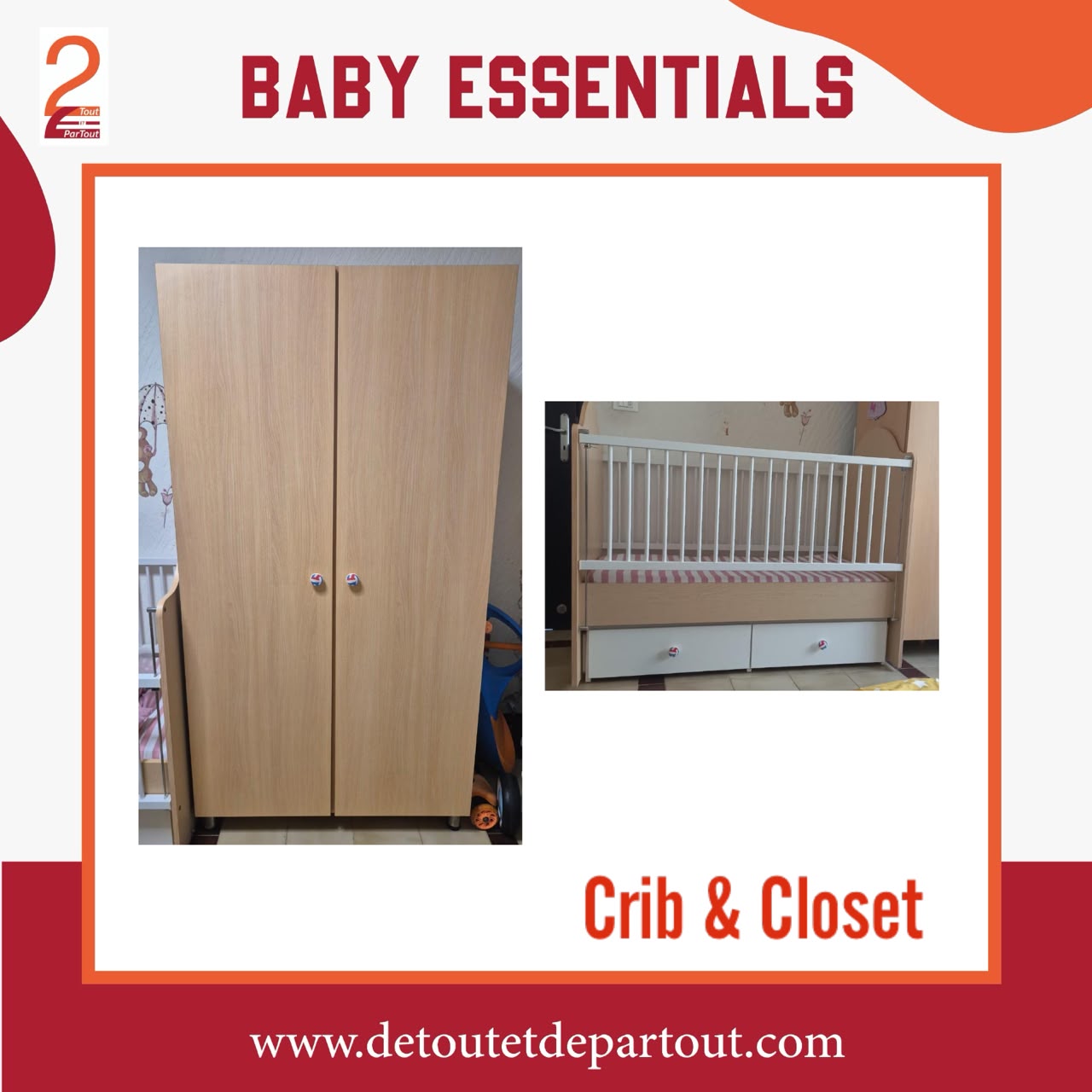 Crib and Closet