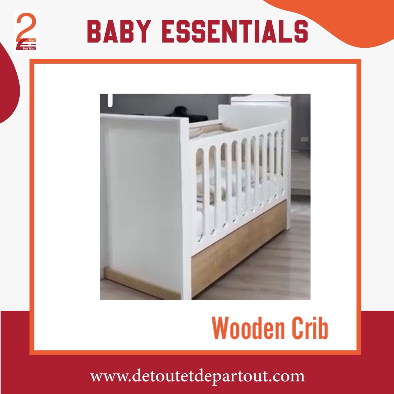 Wooden Crib