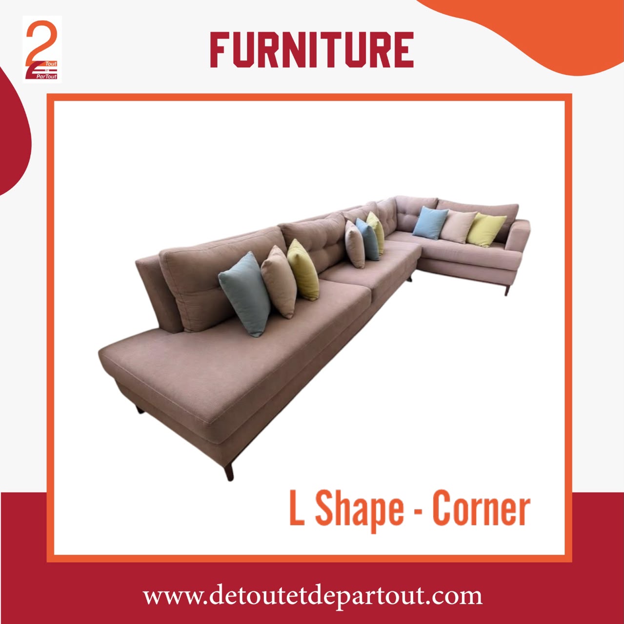 Corner or L Shape
