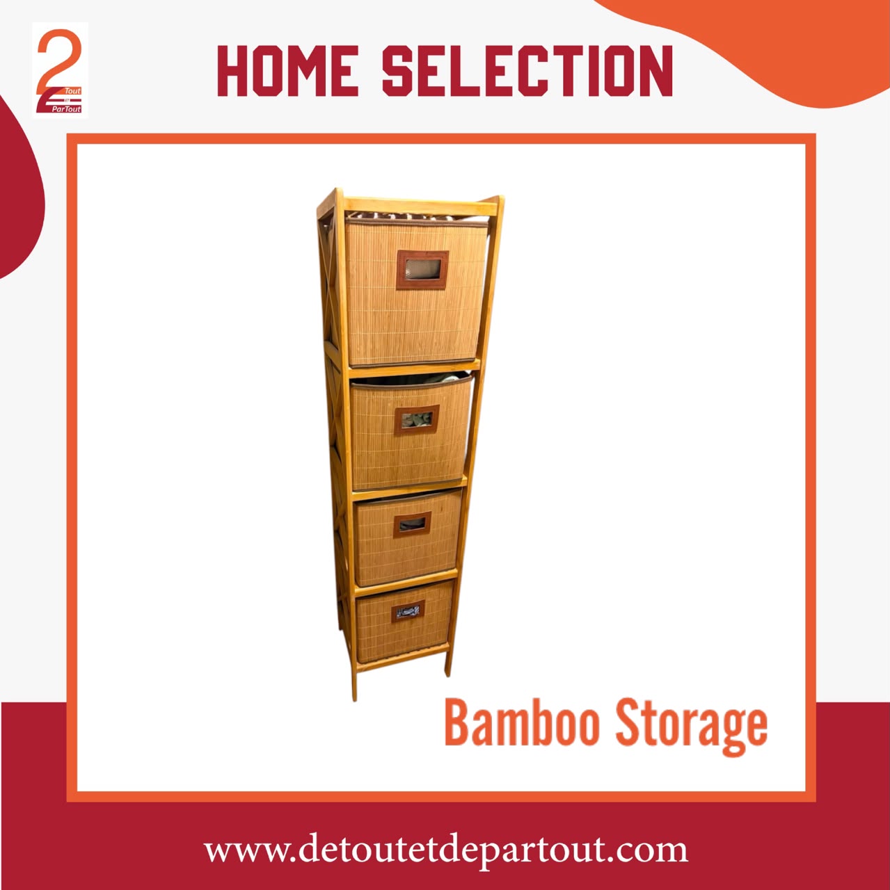 Bamboo Storage Box
