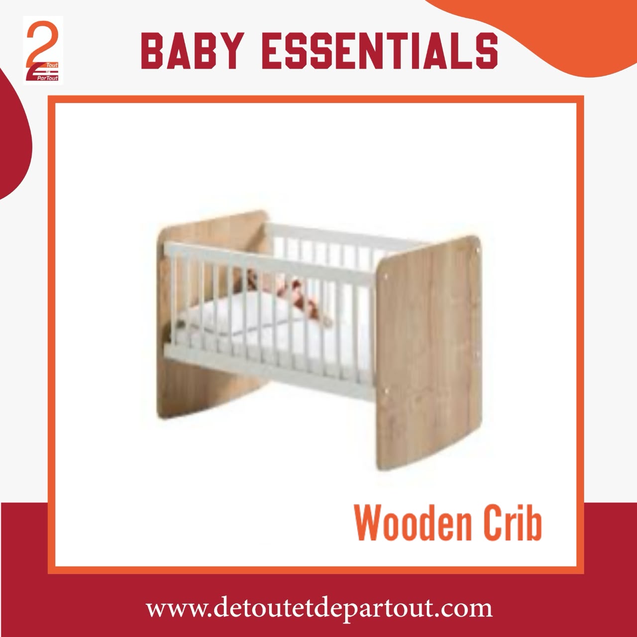 Wooden Crib